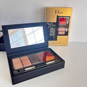 Dior Holiday Couture Collection Sparkling Palette Eyeshadow Lipstick Neutrals